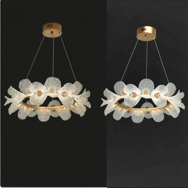KING STAR | French Luxury Flower Pendant Light