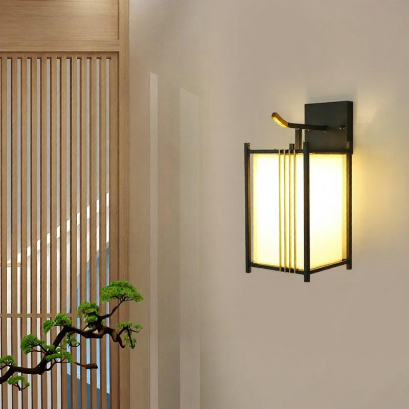 Chinese Lantern Wall Light