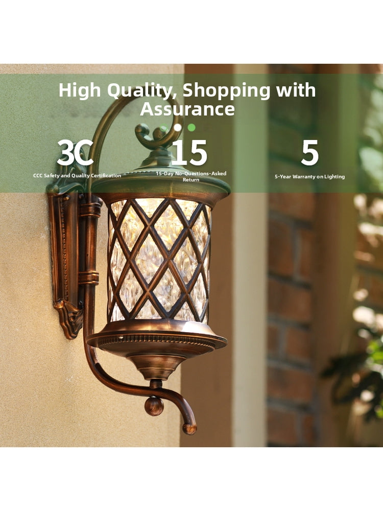 Solar Outdoor Waterproof Wall Lamp