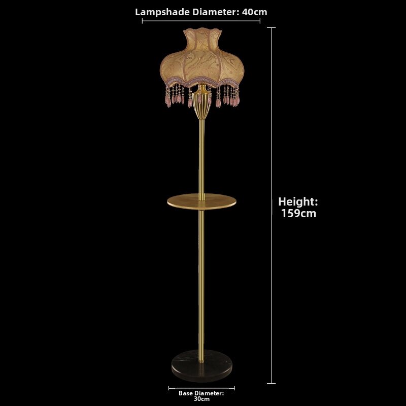 American Shelf Floor Lamp