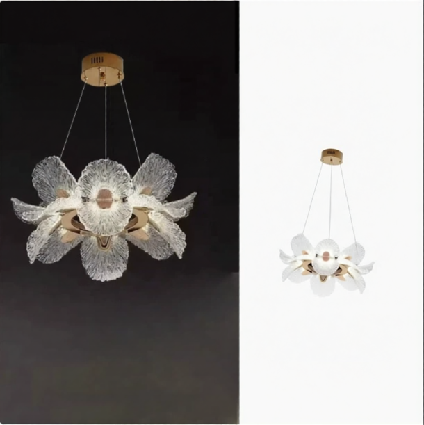 KING STAR | French Luxury Flower Pendant Light
