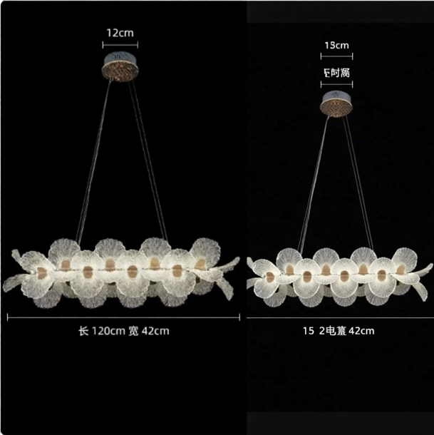 KING STAR | French Luxury Flower Pendant Light