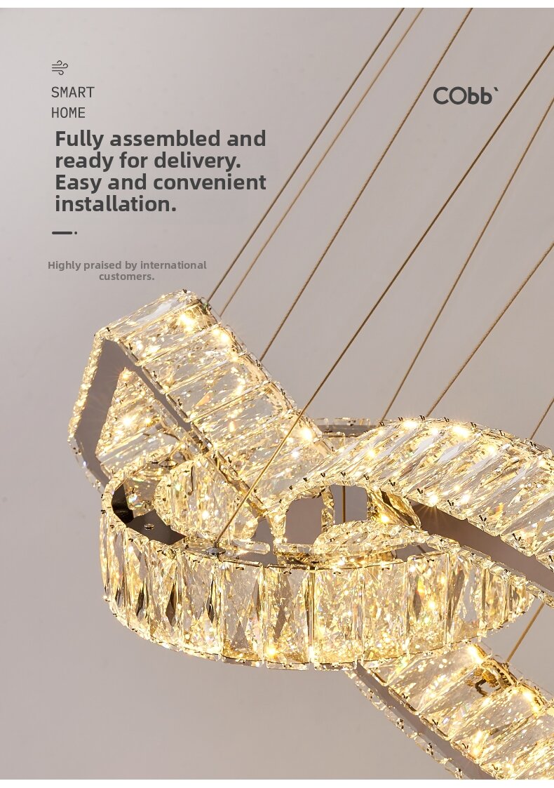 Kabosen Luxury Crystal Chandelier