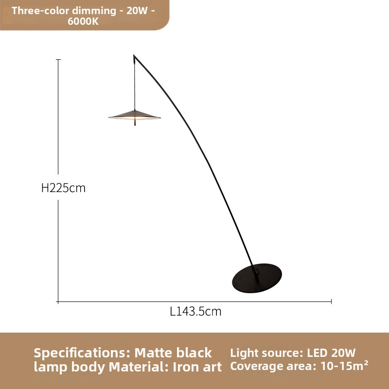 Anti-toppling Fisherman Floor Lamp