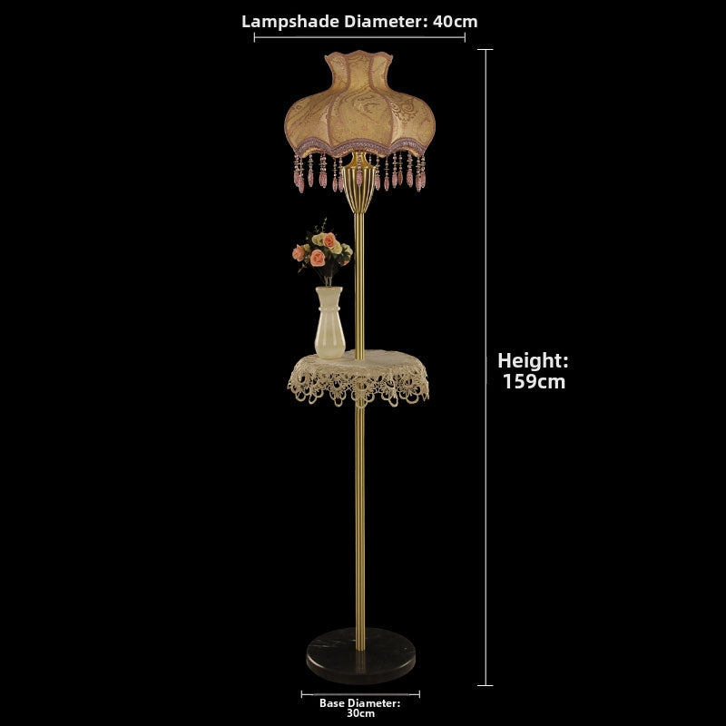 American Shelf Floor Lamp