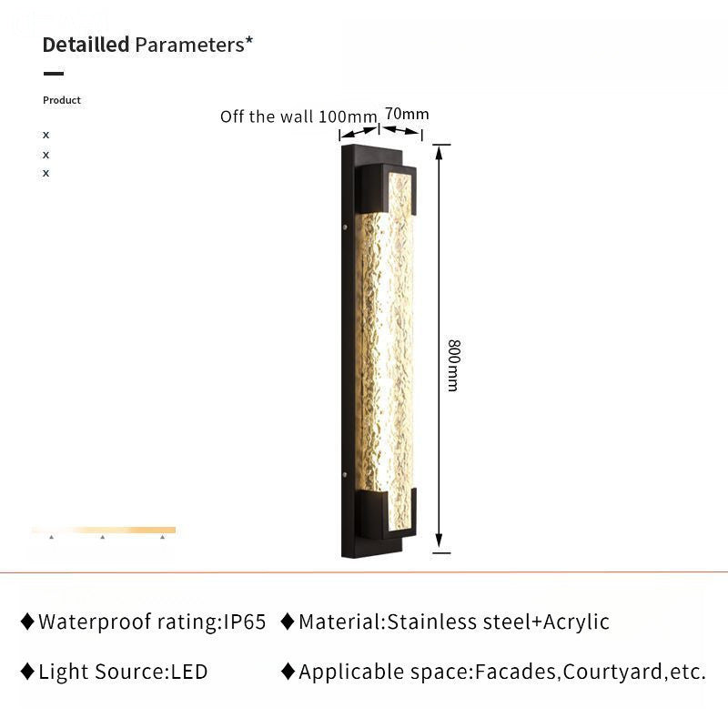 Modern Garden Waterproof Wall Lamp