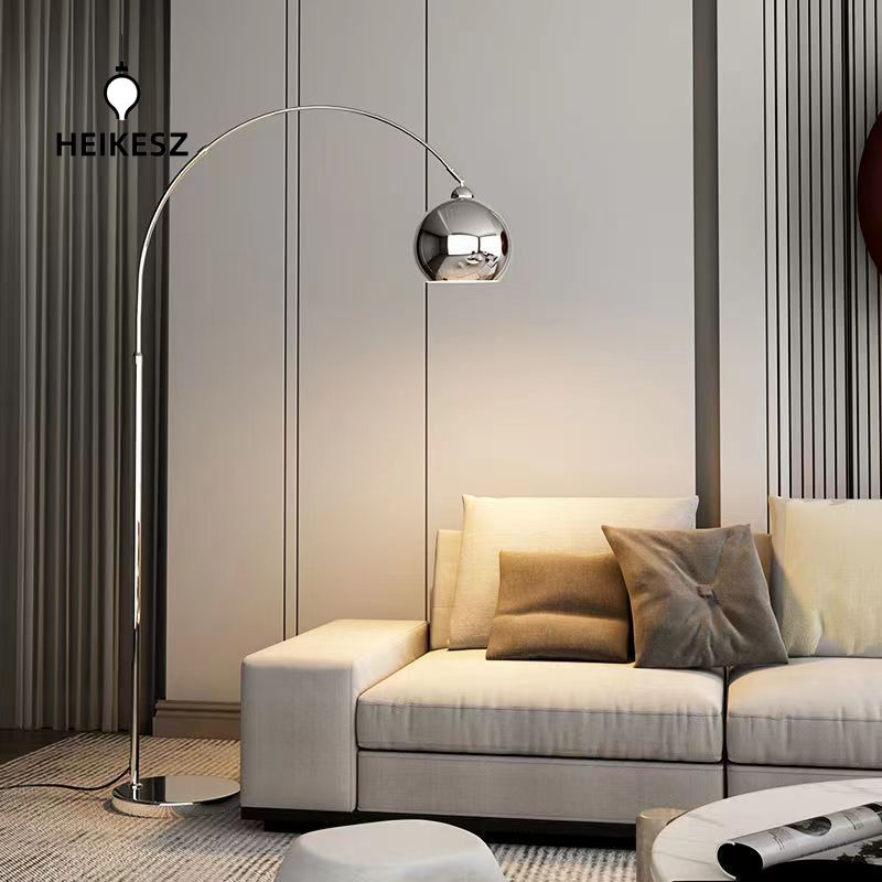 Italian Minimalist Fishing Floor Lamp